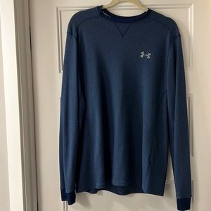 Under Armour long sleeve, waffle shirt. Large.